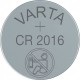 CR2016 (6016) - lithium button cell, 3 V