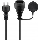 C&acirc;ble d'Alimentation Ext&eacute;rieur, 25 m, noir