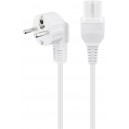 C&acirc;ble de raccordement pour appareils chauds, 2 m, blanc