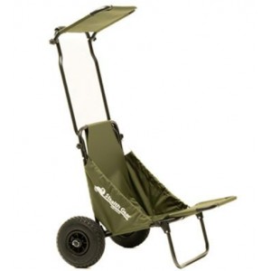 STEALTH GEAR Chariot de transport Vert avec pare soleil