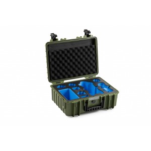 B&W Valise Mavic4 Type 5000 Verte