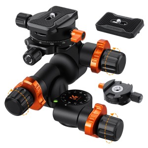 K&F Tête à Crémaillère 3D