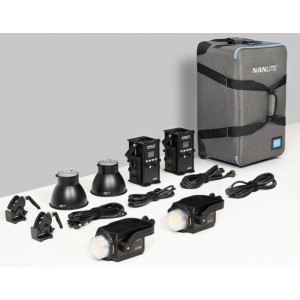 NANLITE Lampe led kit 2xForza 300B II